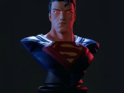 superman 3d print  3D model