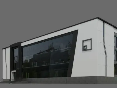 Office Building ID012 3D model