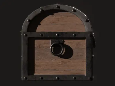 Medieval Chest  3D model