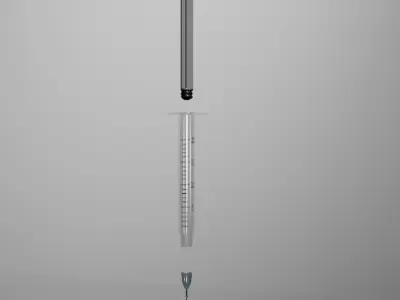 Syringe 3D model