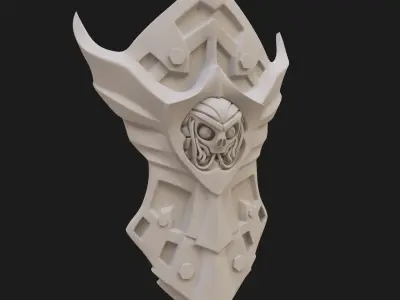 Fantasy shield 3D model purchase
