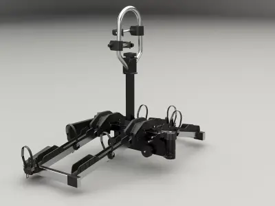 Bicycle Towbar Carrier 3D model