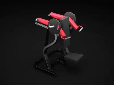 Shoulder Press 3D model