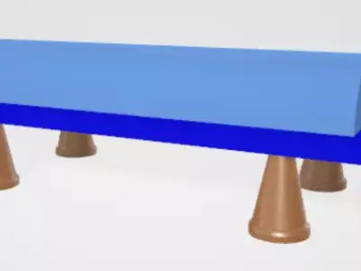 Decanter Centrifuge Free 3D model