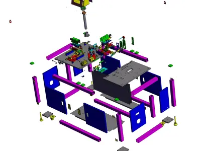 Insertion testing equipment 3D model