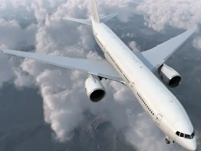 Boeing 777-200 Generic 3D model