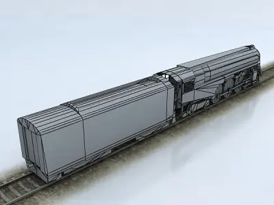 NYC Hudson Low-poly 3D model
