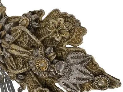 gold jewelry 3D model