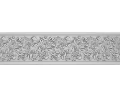 Floral Bengle Design File 3D print model