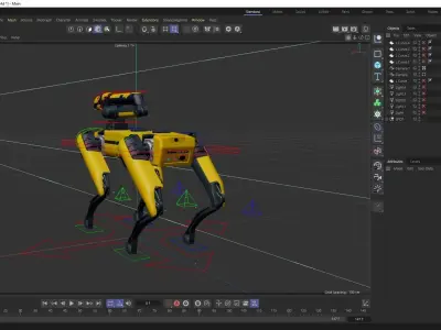 Professional Dog Machine Spot 3D model