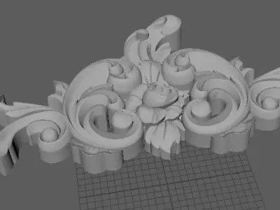 dekor ornate ornament 3D model