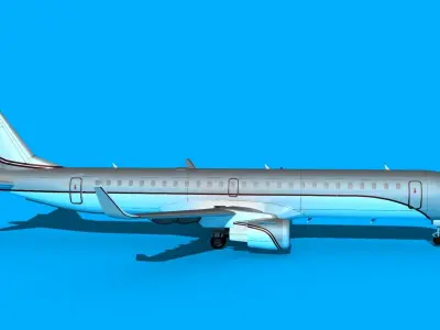Embraer Emb-190 Corporate 3 3D model