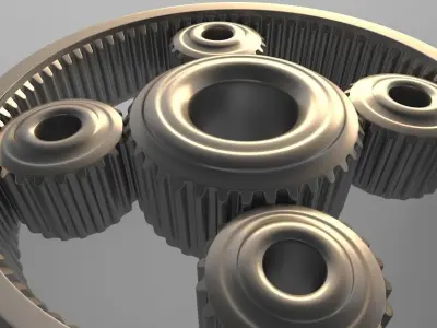 Gears gear 3D model purchase