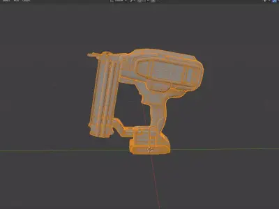 Wood workshop machinery Low-poly 3D model purchase