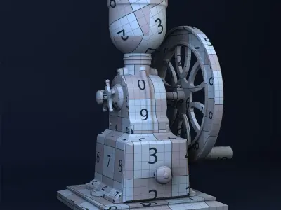 Elma Coffee Grinder 3D model