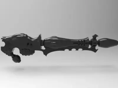 Evil Space Elf - Disintegrator Cannon 3D print model