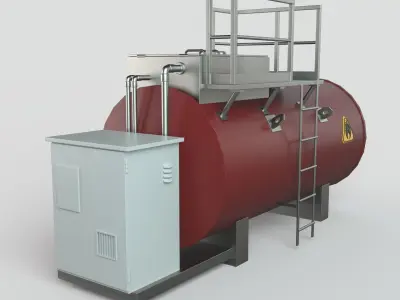 Storage Tank 3D model