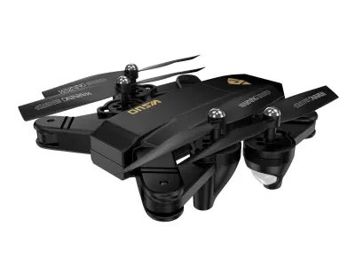 Black Drone 3D model purchase