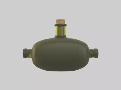 Olive Oil Bottle model 3D model
