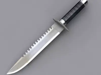 Combat Knife 3D model