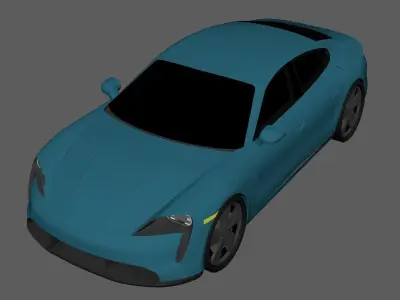 Porsche Taycen Free 3D model