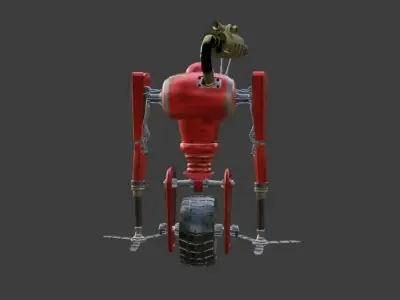 Sci Fi - Robot- 3D model 3D model