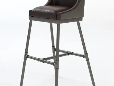 Iron Scaffold Bar Tool 3D model