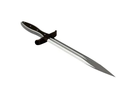 Dagger sword 3D model