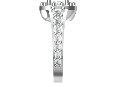 Wedding Ring  3D print model 290