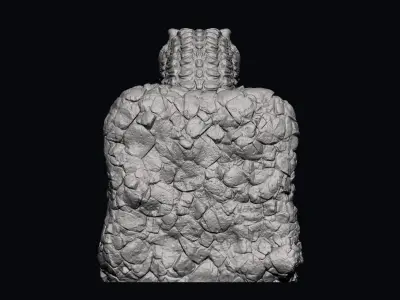 T REX Head - STL 3D print model