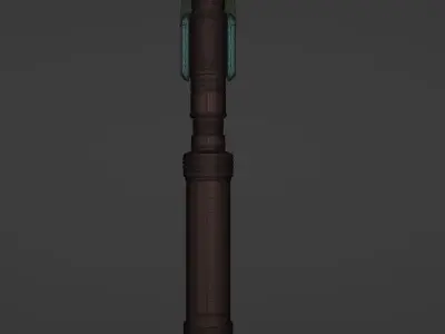 LightSaber Star Wars 3D model