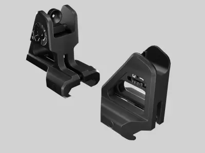 Peak 01 Sight Low-poly 3D model