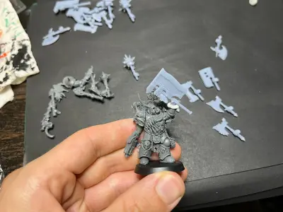 power axes chain axes and bubotic axes 3D print model