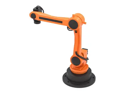 Industrial Robot 02 3D model