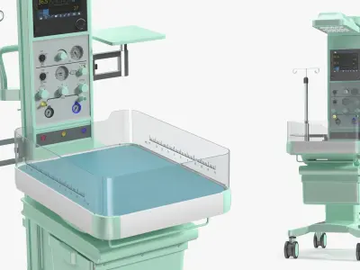 Pediatric Thermal Stabilization Unit 3D model