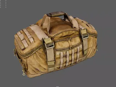 Premium Tactical Gear Bag  3D model