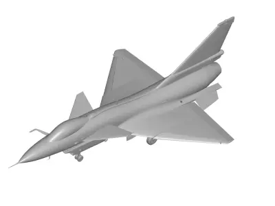 chengdu j-10  3D model