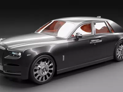 Rolls Royce phantom 3D model purchase