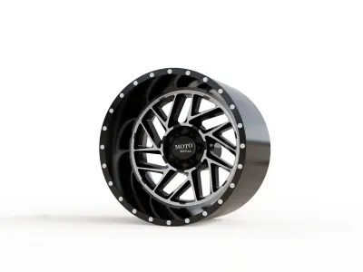 MOTO METAL BREAKOUT WHEEL 3D MODEL 3D model
