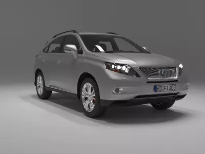 Lexus RX 3D model