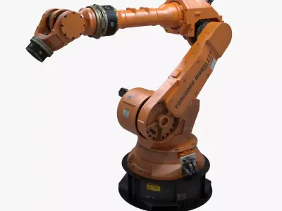 Factory Robotic Arm 3D model