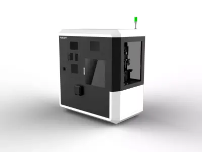 Band Precision spraying machine 3D model