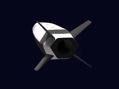 Hypersonic Attack Cruise Missile HACM 3D model