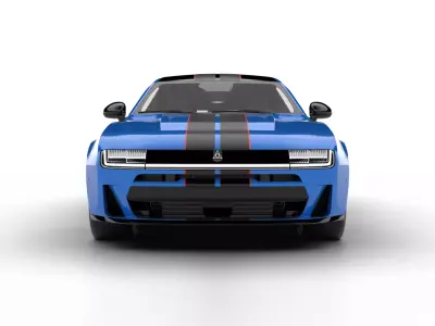 Dodge Charger Scat Pack Sixpack 2026 3d model 3D model purchase