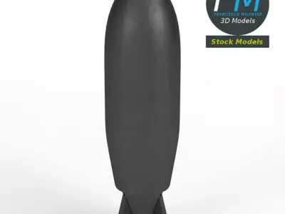 Kinetic projectile 3D model