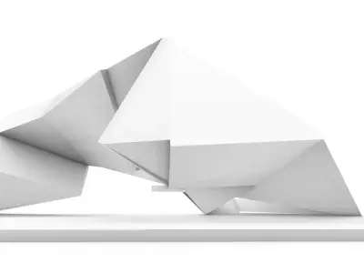Dynamic Institute Architectural Designed by Taposh Kumer Saha 3D model