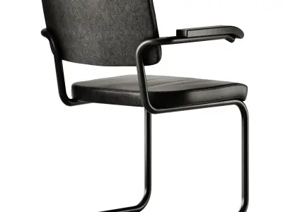Thonet Cantilever Chair S 64 PV 3D model