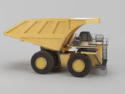 Dumping Truck 3D model