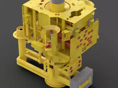 Subsea Tree 3D model