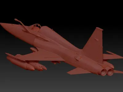 F-5A Freedom Fighter 3D model